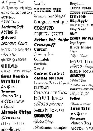 The Ultimate 10000 Fonts Collection