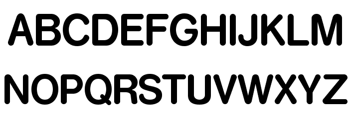 Шрифт RockoFLF для PS